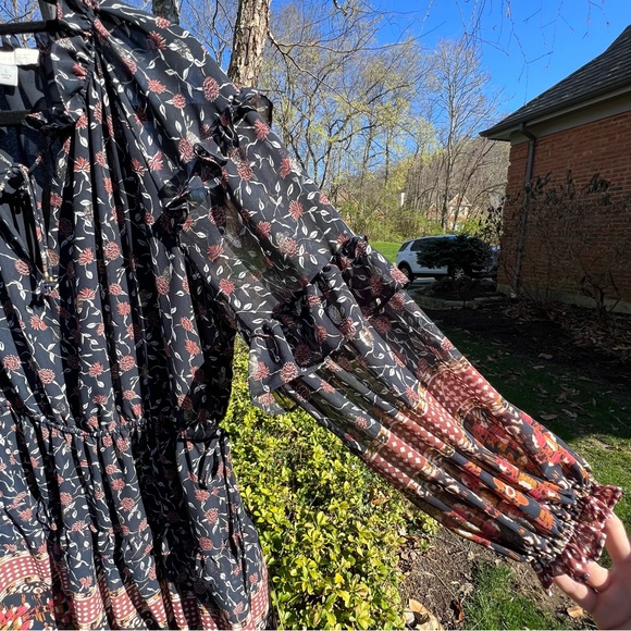 Navy dress -size Large - Picture 9 of 9